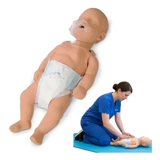 Maniquí Sani-Baby para Prácticas de RCP