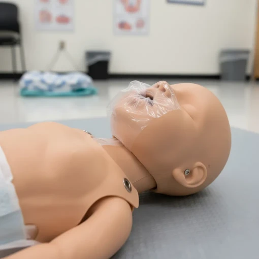 Maniquí Sani-Baby para Prácticas de RCP - Imagen 4