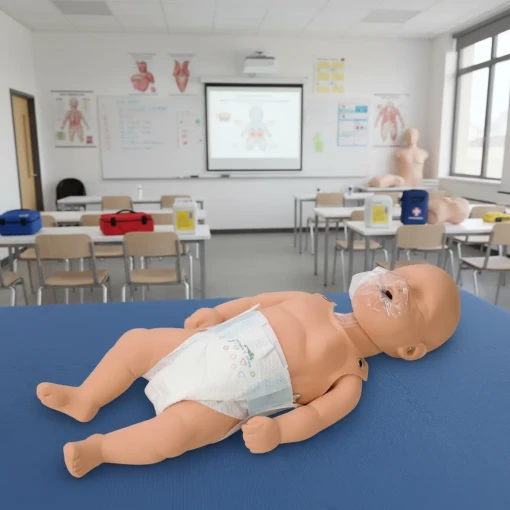 Maniquí Sani-Baby para Prácticas de RCP - Imagen 5