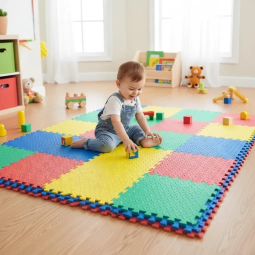 PISO SUAVE PARA EJERCICIO PAQ 4 PIEZAS - Imagen 3