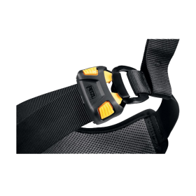 Arnés De Escalada PETZL AVAO BOD Fast - Negro/amarillo, Certificado CE