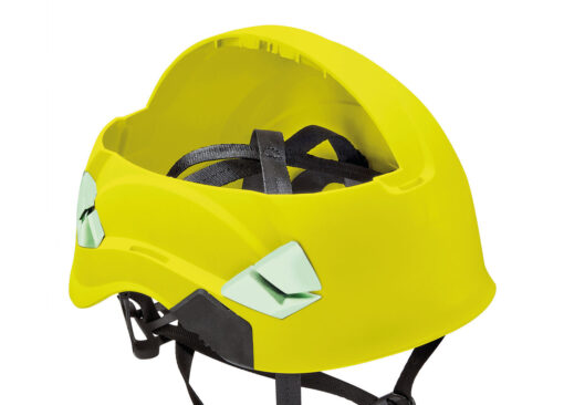 VERTEX VENT HI-VIZ Casco ventilado y de alta visibilidad color amarillo - Imagen 3