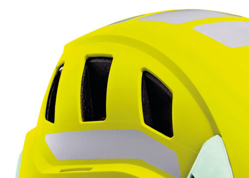 STRATO VENT HI-VIZ Casco ligero ventilado y de alta visibilidad color amarillo - Imagen 2