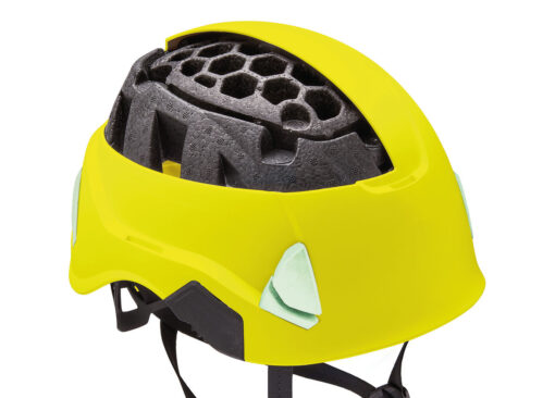 STRATO VENT HI-VIZ HELMET YELLOW - Imagen 2