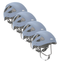 BOREO CLUB, Pack de cuatro cascos talla S/M color azul