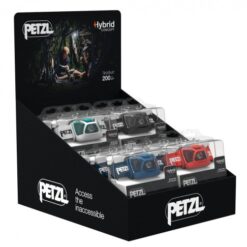 DISPLAY TIKKINA Expositor de cartón de doce linternas TIKKINA (tres linternas de cada color)