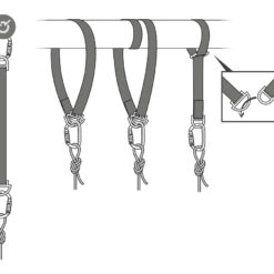 Alternative view of CONNEXION FIXE Cinta de anclaje 200cm