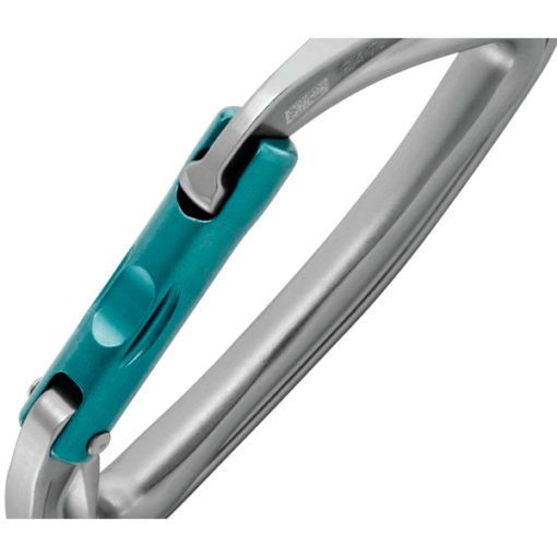 DJINN CARABINER BENT GATE BLUE - Imagen 3