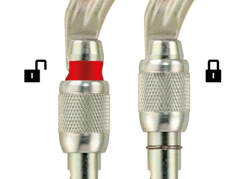 VULCAN Mosquetón de acero seguro de TRIACT-LOCK U - Imagen 4