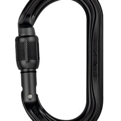 OK Mosquetón sistema de bloqueo SCREW-LOCK color negro