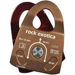 Machined Rescue polea simple