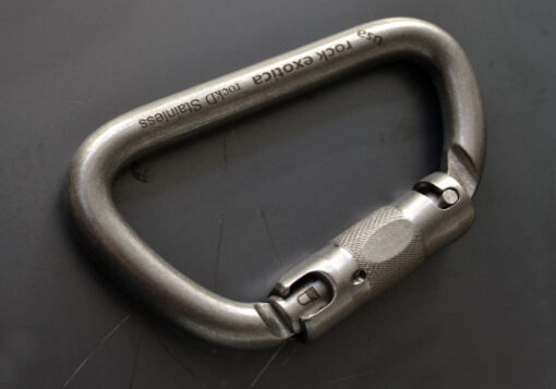 rockD Stainless Screw Lock Mosquetón  de acero - Imagen 6