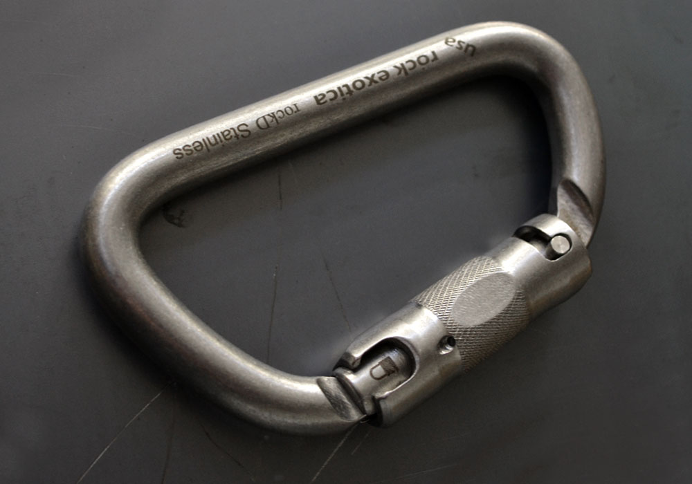 thumbnail image 2 of Rock Exotica Karabiner RockD Screw-Lock 2 of 10