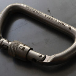 Alternative view of rockD Screw-Lock Carabiner Black