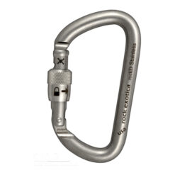 rockD Stainless Auto Lock Mosquetón de acero