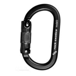 rockO Auto Lock Mosquetón color negro