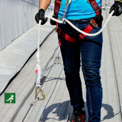 KM-4000 Linea de vida horizontal fija