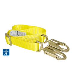 LR050 Cable de seguridad de banda plana longitud ajustable 1.80″