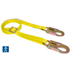 LR300-A Cable de seguridad de banda plana longitud ajustable