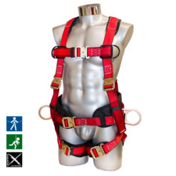 PC100K-X4 Arnés posicionamiento acojinado
