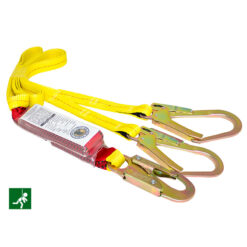 SAW-DG Linea de vida amortiguador doble gancho grande