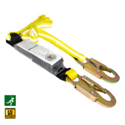 SAW-HV Linea de vida amortiguador con reflejante Hi-Vis