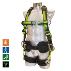 ULT300-KP1PD Arnés posicionamiento acojinado