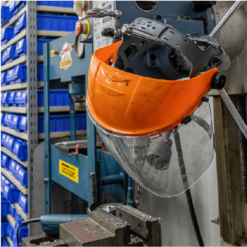 Alternative view of SOPORTE PARA PROTECTOR FACIAL CON ARNÉS CREMALLERA