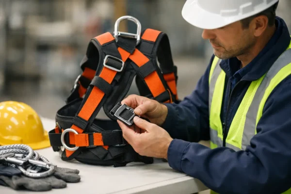 Cómo inspeccionar un arnés industrial