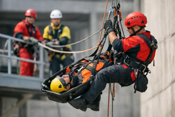 Equipo de rescate vertical para brigadas operativas