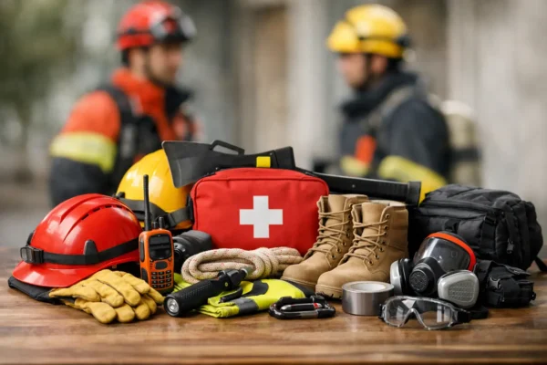 Lista de equipo para brigadistas en emergencias