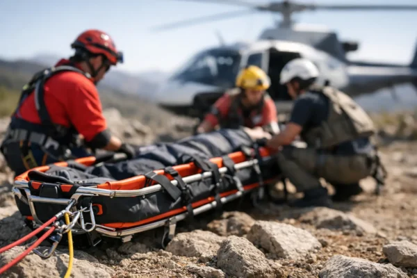 Camillas de rescate para operaciones críticas