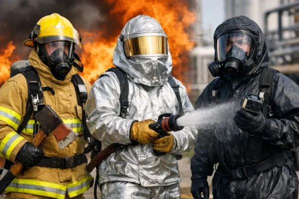 Trajes de bombero: protección para cada riesgo