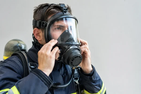 Cómo ajustar máscara SCBA sin perder el sello